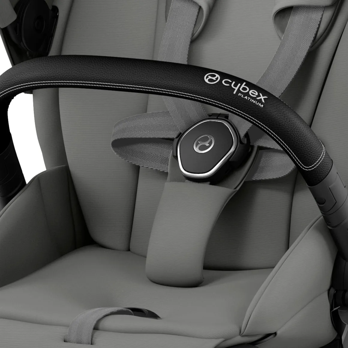 Cybex Priam 4 Stroller (One Box)- Chrome / Black / Mirage Grey