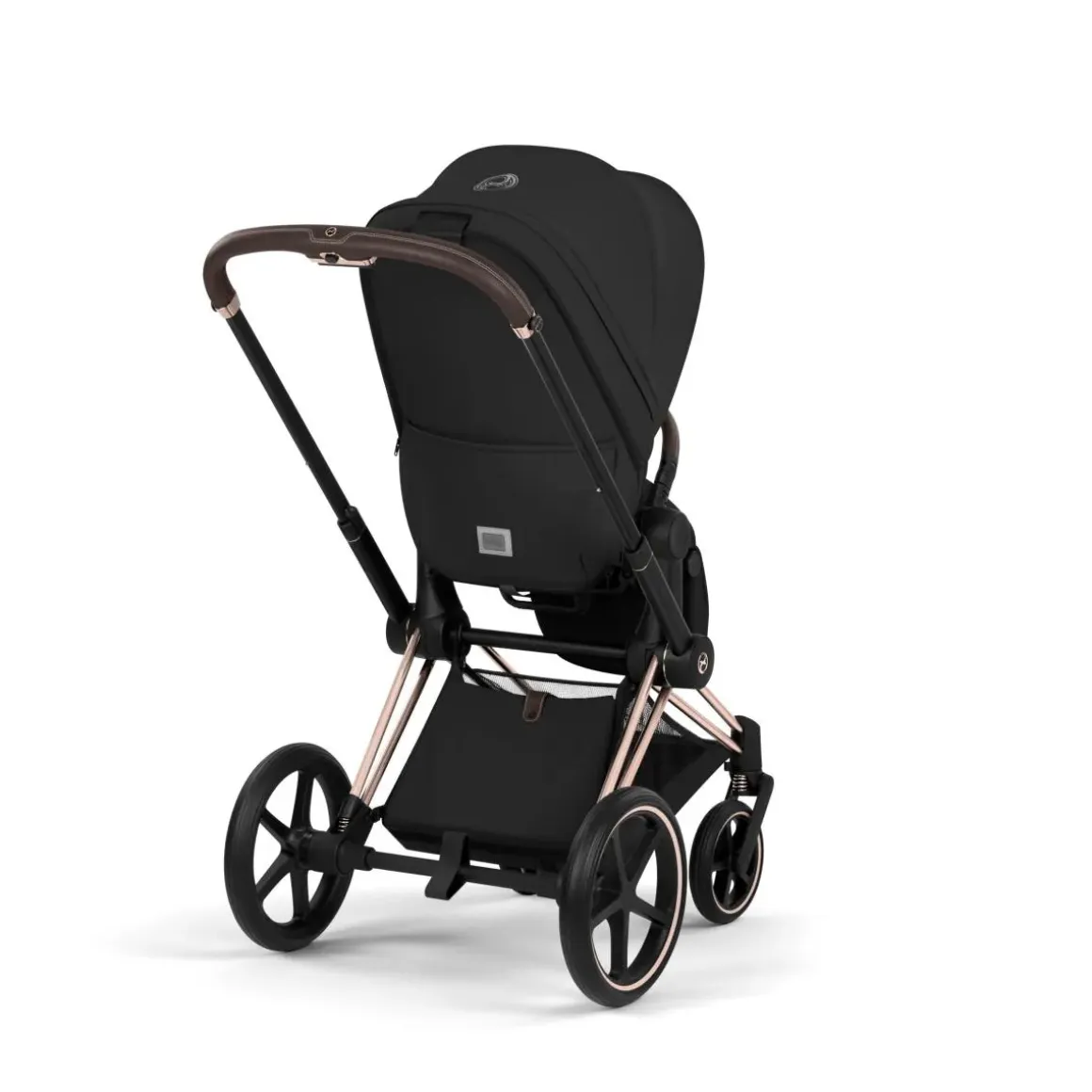 Cybex Priam Stroller (2026) - Rose Gold Frame / Sepia Black Lux Seat