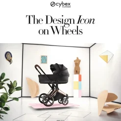 Cybex Priam Style Fold Cot (2026) - Sage Green