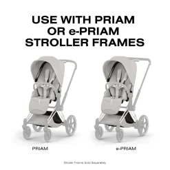 Cybex Priam Style Seat Pack (2026) - City Grey