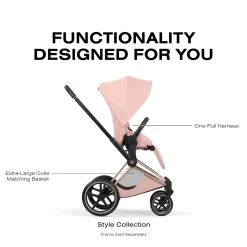 Cybex Priam Style Seat Pack (2026) - Peach Pink