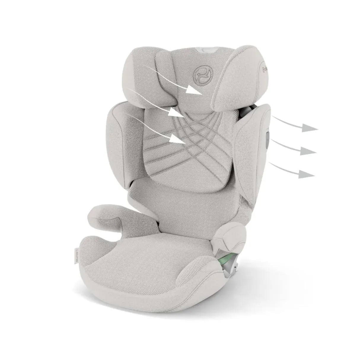Cybex Solution T High-Back Booster Car Seat - City Grey