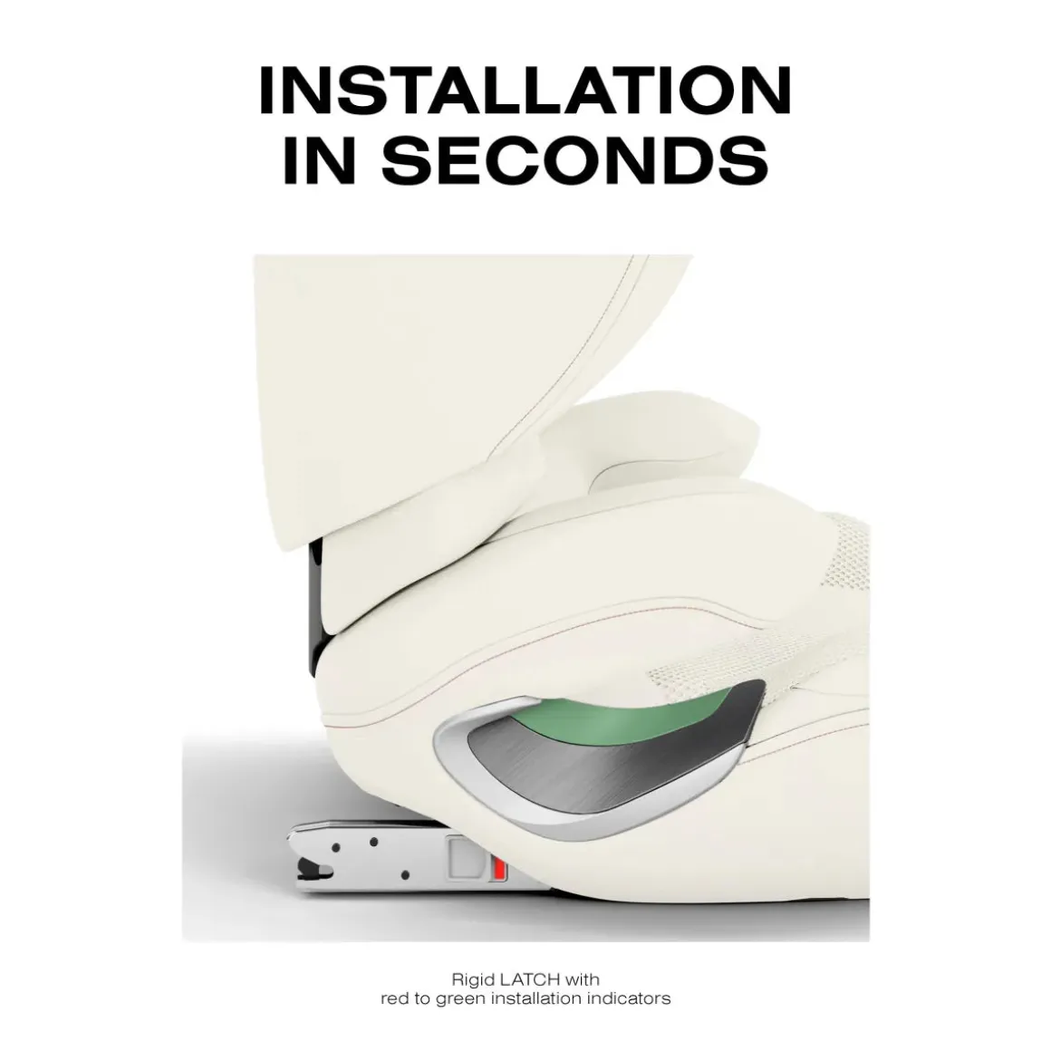 Cybex Solution T High-Back Booster Car Seat - Off-White
