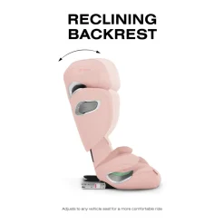 Cybex Solution T High-Back Booster Car Seat - Peach Pink
