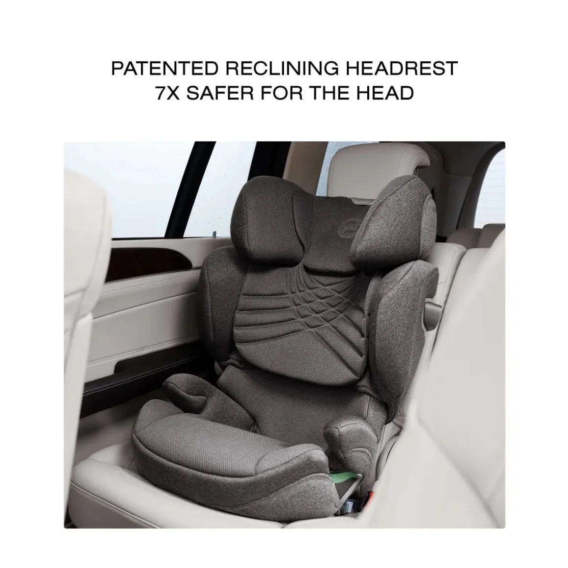 Cybex Solution T High-Back Booster Car Seat - Sepia Black