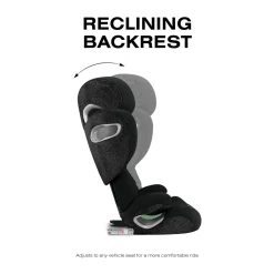 Cybex Solution T High-Back Booster Car Seat - Sepia Black