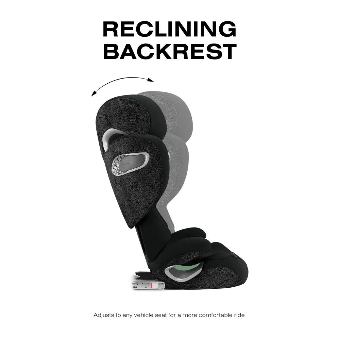 Cybex Solution T High-Back Booster Car Seat - Sepia Black
