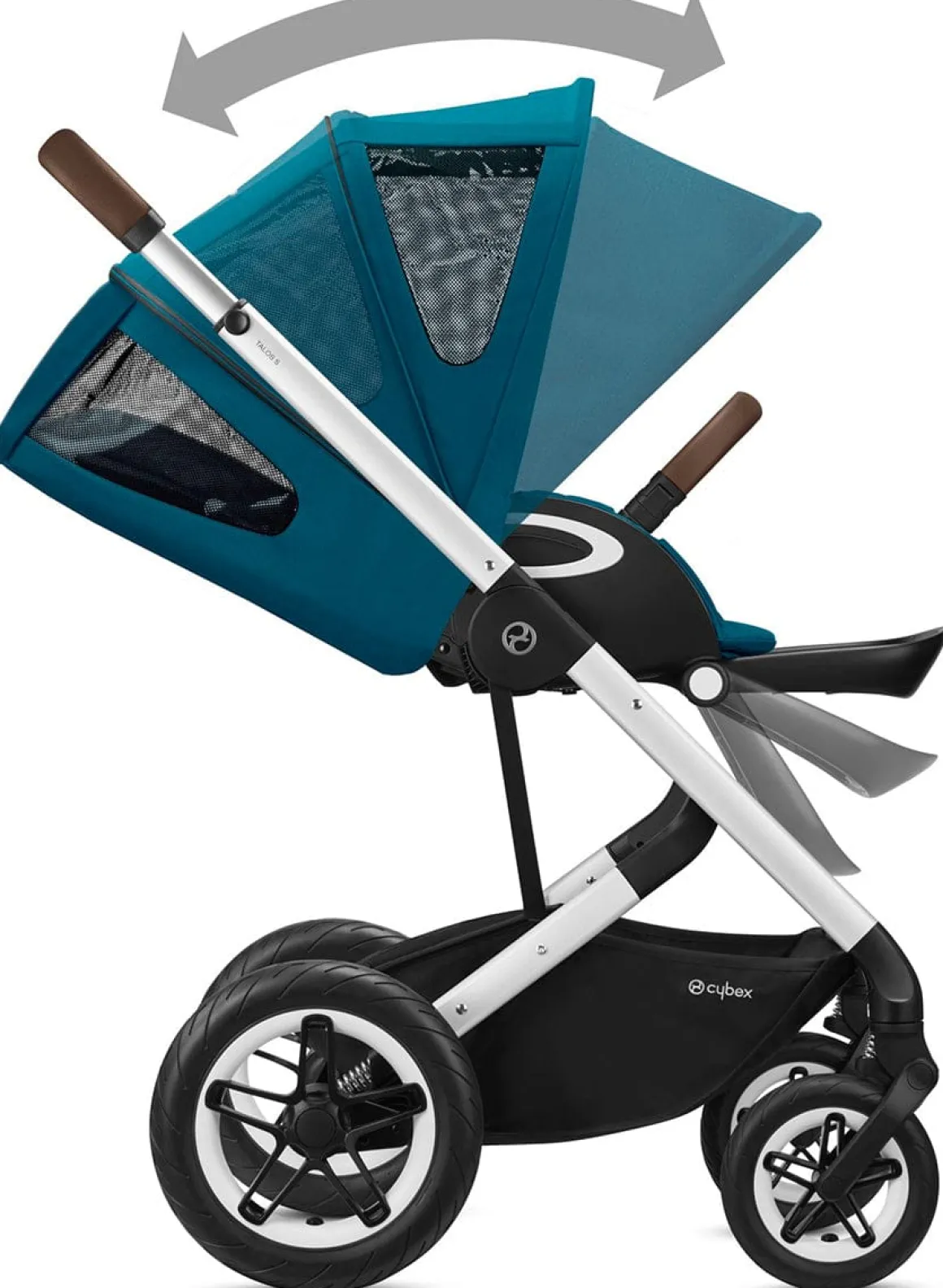 Cybex Talos S Lux All-Terrain Stroller - River Blue