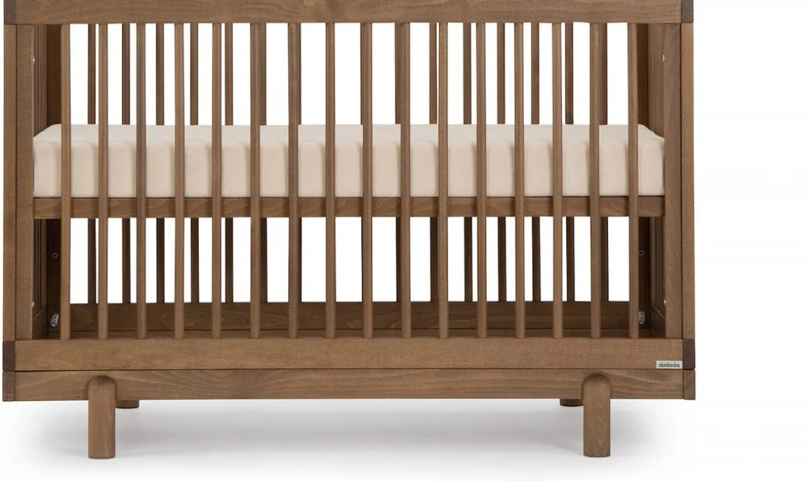 dadada Bliss 4-in-1 Convertible Crib - Walnut