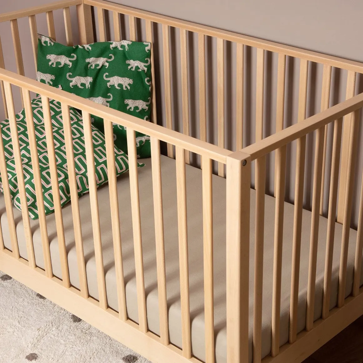 dadada Lala 3-in-1 Convertible Crib - Natural