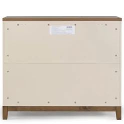 dadada Lala Little 3-Drawer Dresser - Almond Milk / Walnut