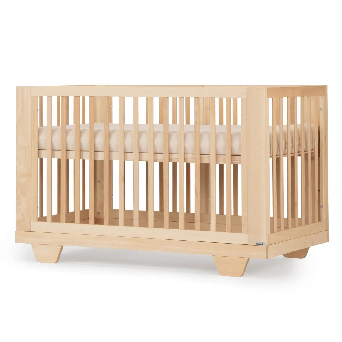 dadada Spirit 8-in-1 Convertible Crib - Natural