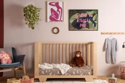dadada Spirit 8-in-1 Convertible Crib - Natural