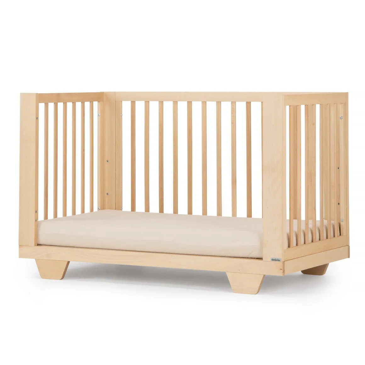 dadada Spirit 8-in-1 Convertible Crib - Natural
