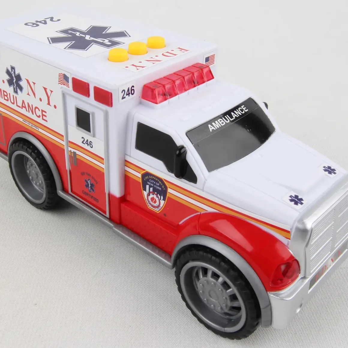 Daron Toys FDNY Ambulance W/Lights & Sound