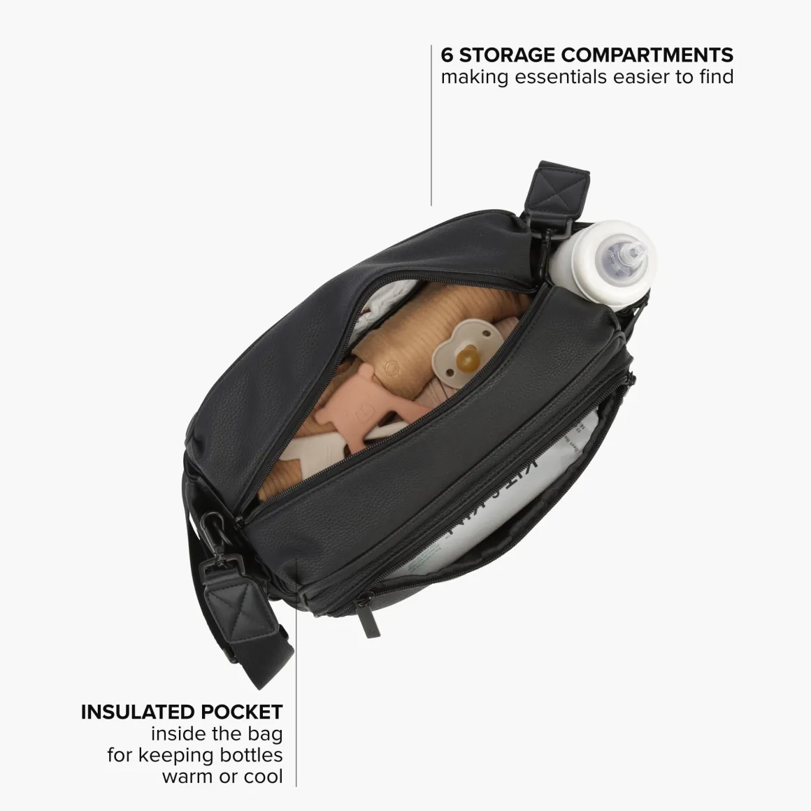 DFY. R1 Diaper Bag - Black