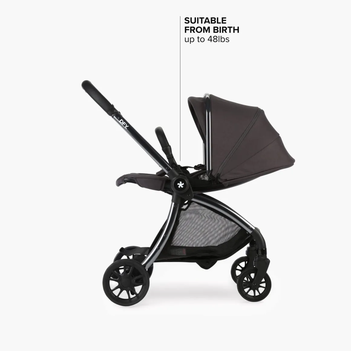 DFY. R1 Stroller - Gunmetal / Grey
