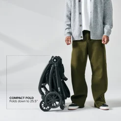 DFY. R1 Stroller - Matte Black / Black