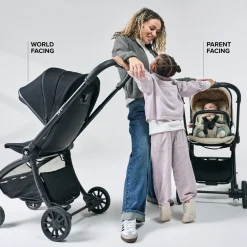 DFY. R1 Stroller - Matte Black / Cream