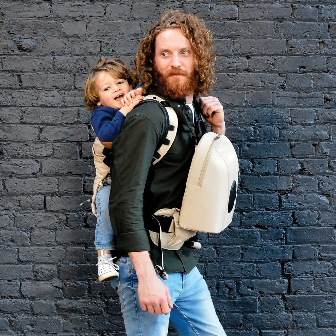 Diono Carus Complete 4-in-1 Baby Carrier + Detachable Backpack - Sand