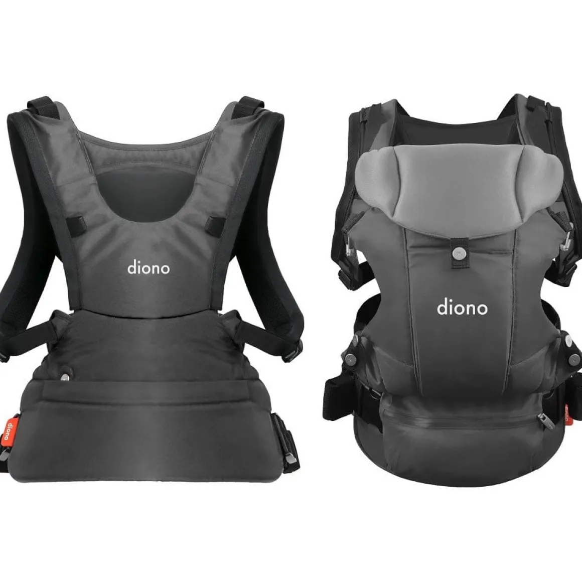 Diono Carus Essentials 3-in-1 Baby Carrier - Light Grey