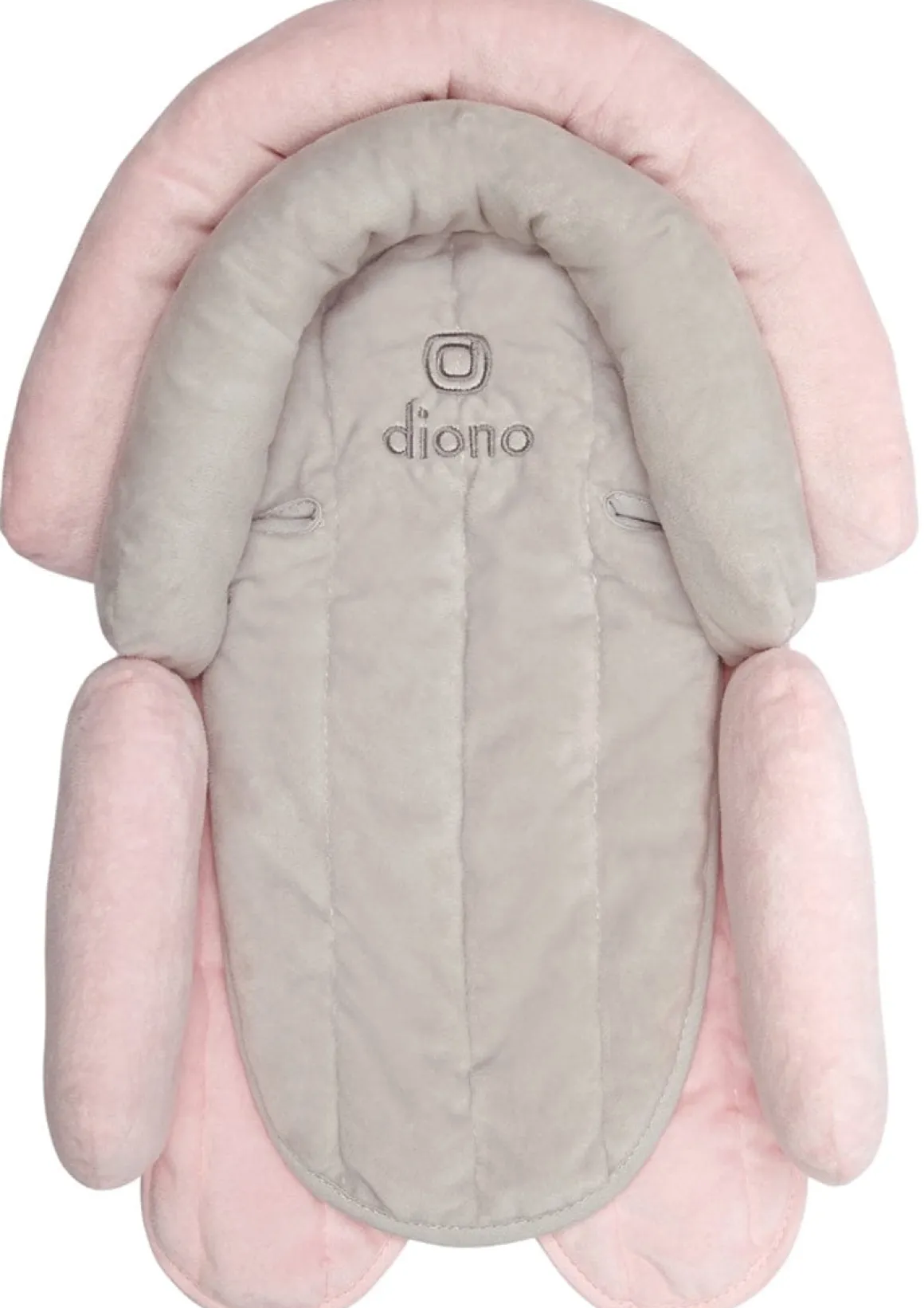 Diono Cuddle Soft 2-in-1 Head Support - Gray / Pink