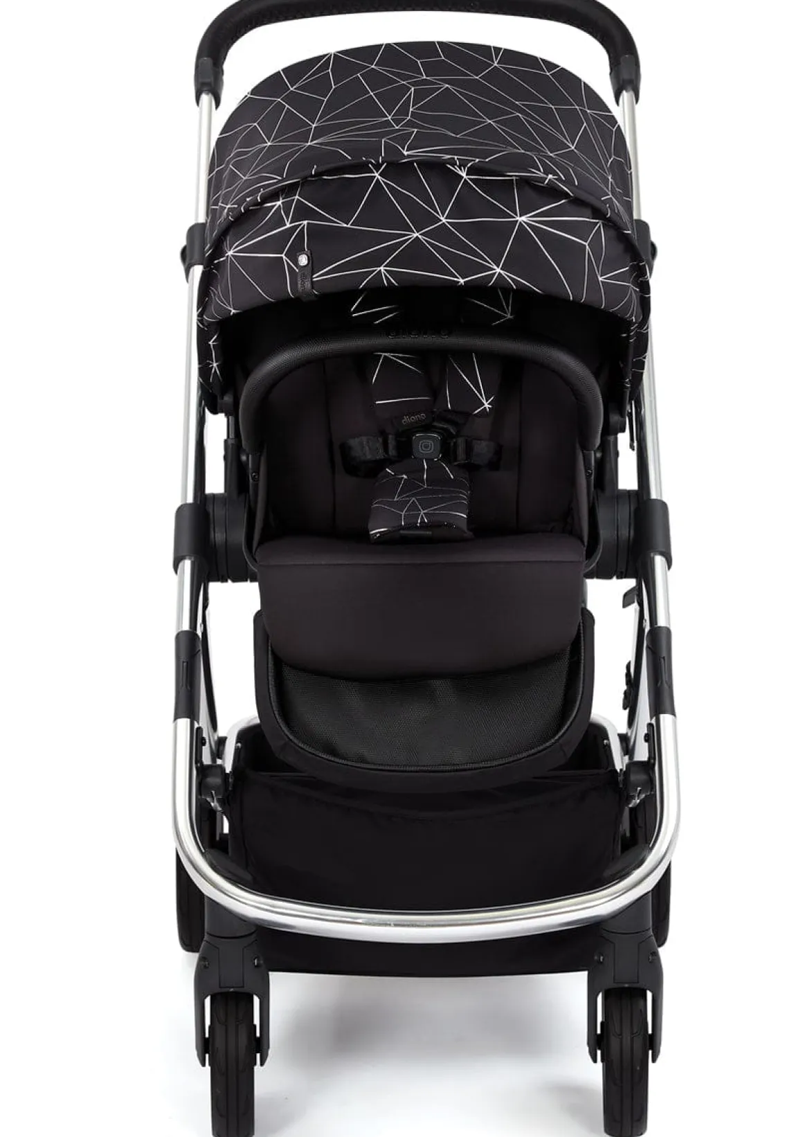 Diono Excurze Stroller - Luxe Black Platinum