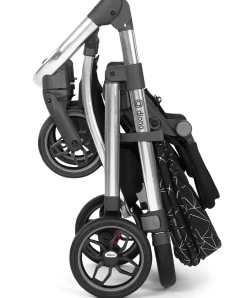 Diono Excurze Stroller - Luxe Black Platinum