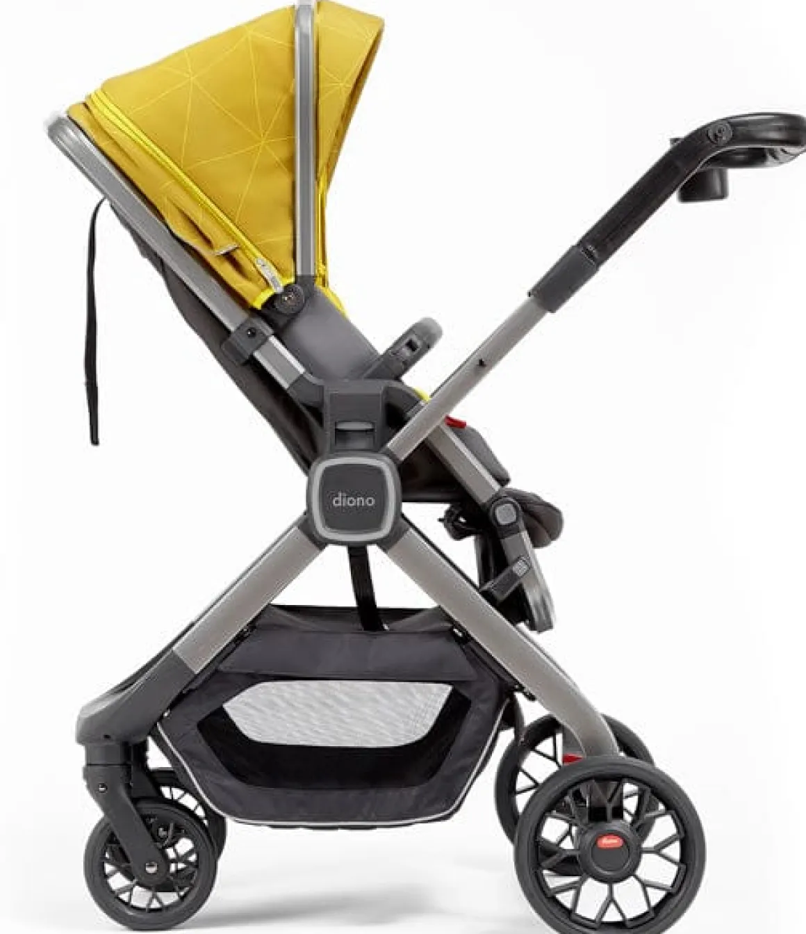 Diono Quantum 2 Stroller - Charcoal Copper Hive