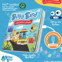 Ditty Bird Musical Books - Children's Songs