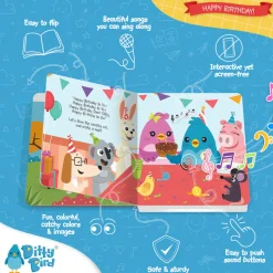 Ditty Bird Musical Books - Happy Birthday