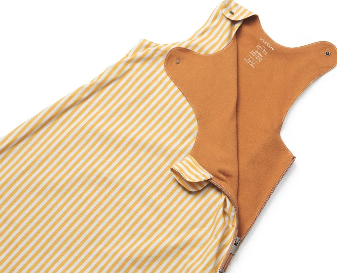 DockATot Sleep Romper, 18-36 months, TOG 1.0 - Golden Stripe