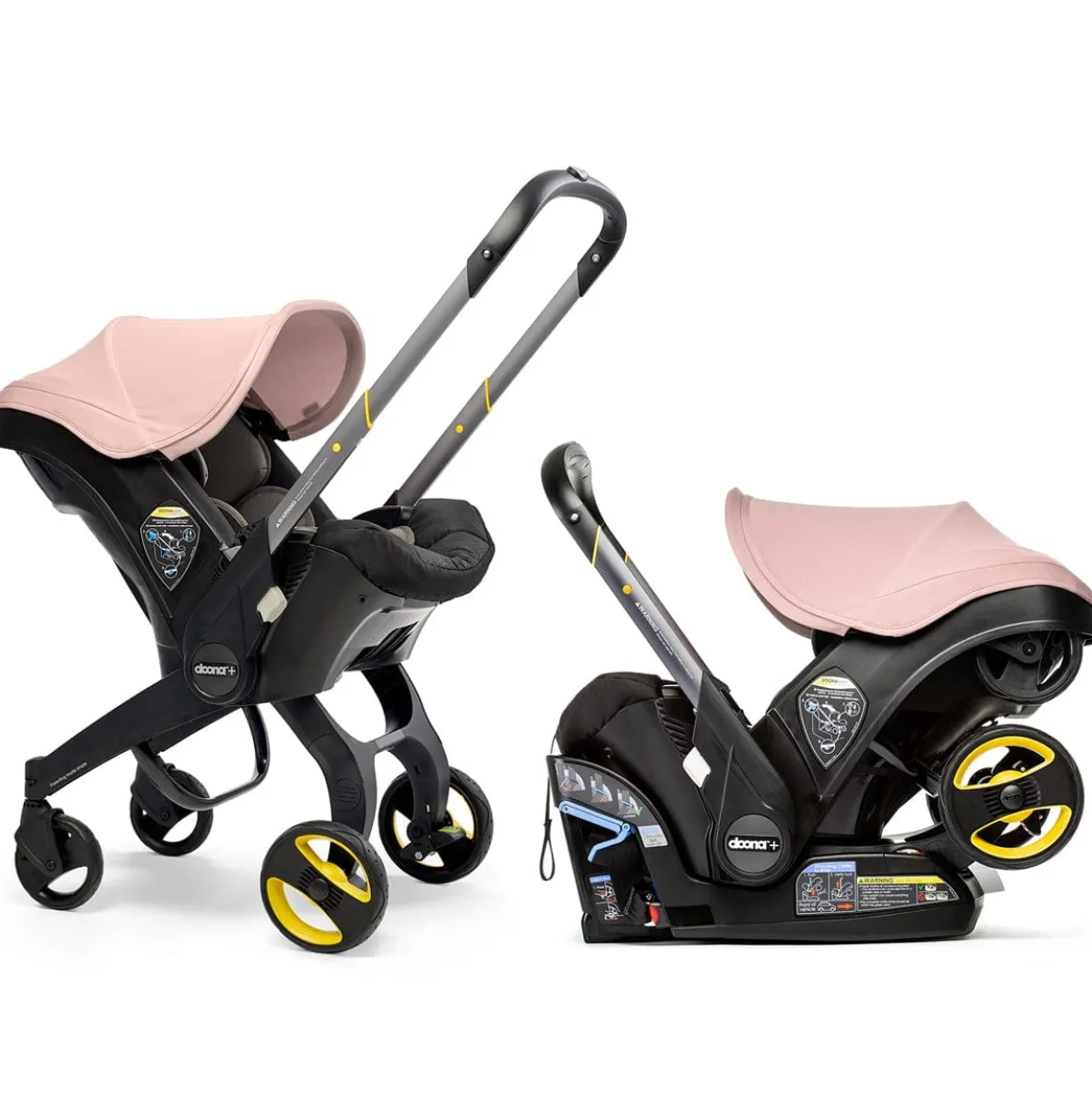 Doona+ Infant Car Seat & Stroller - Blush Pink