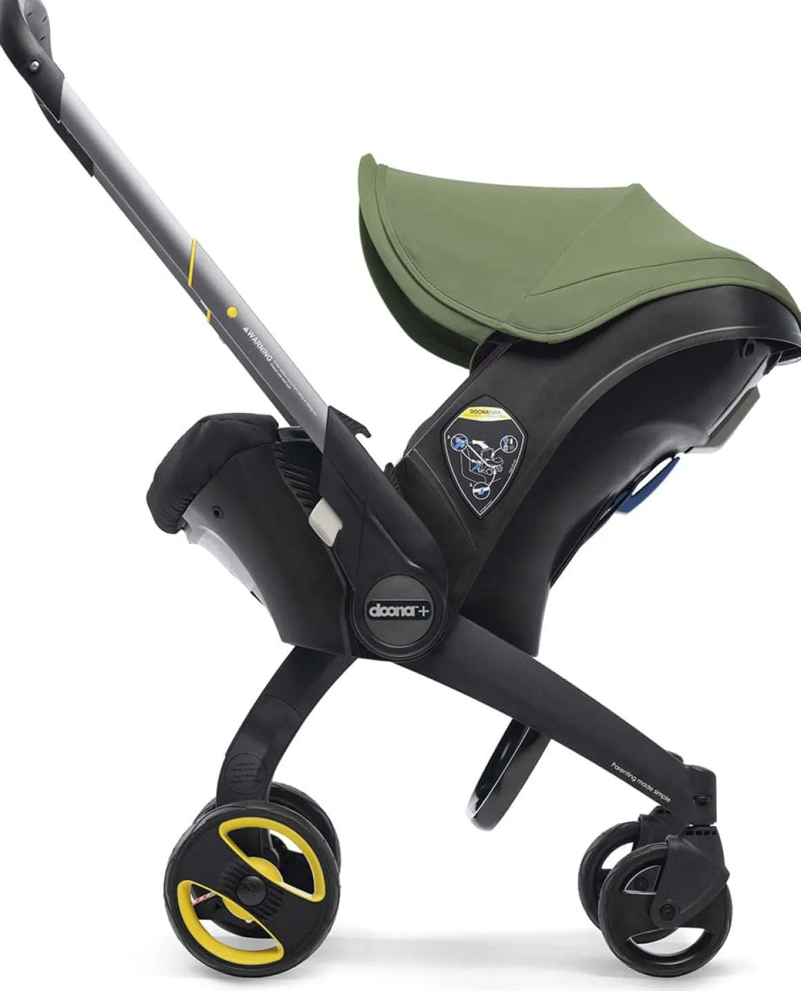 Doona+ Infant Car Seat & Stroller - Desert Green