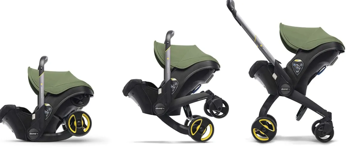 Doona+ Infant Car Seat & Stroller - Desert Green