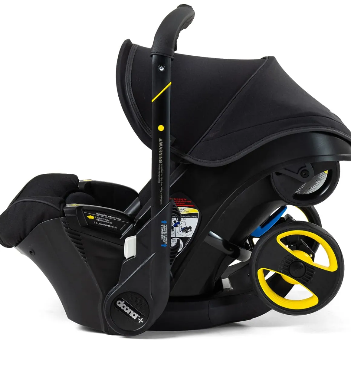 Doona+ Infant Car Seat & Stroller - Midnight
