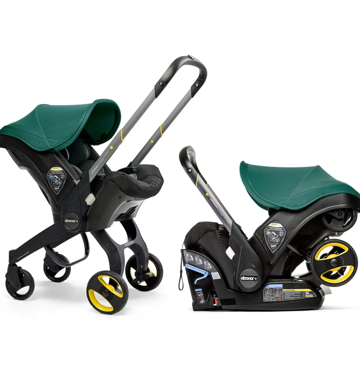 Doona+ Infant Car Seat & Stroller - Racing Green