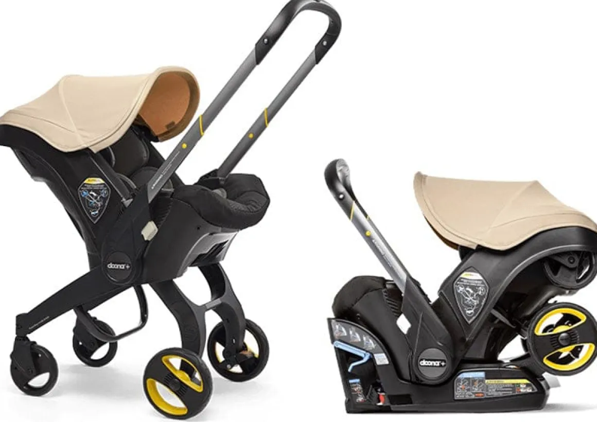 Doona+ Infant Car Seat & Stroller - Sahara Sand