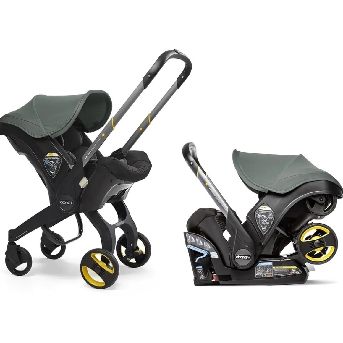 Doona+ Infant Car Seat & Stroller - Slate Green
