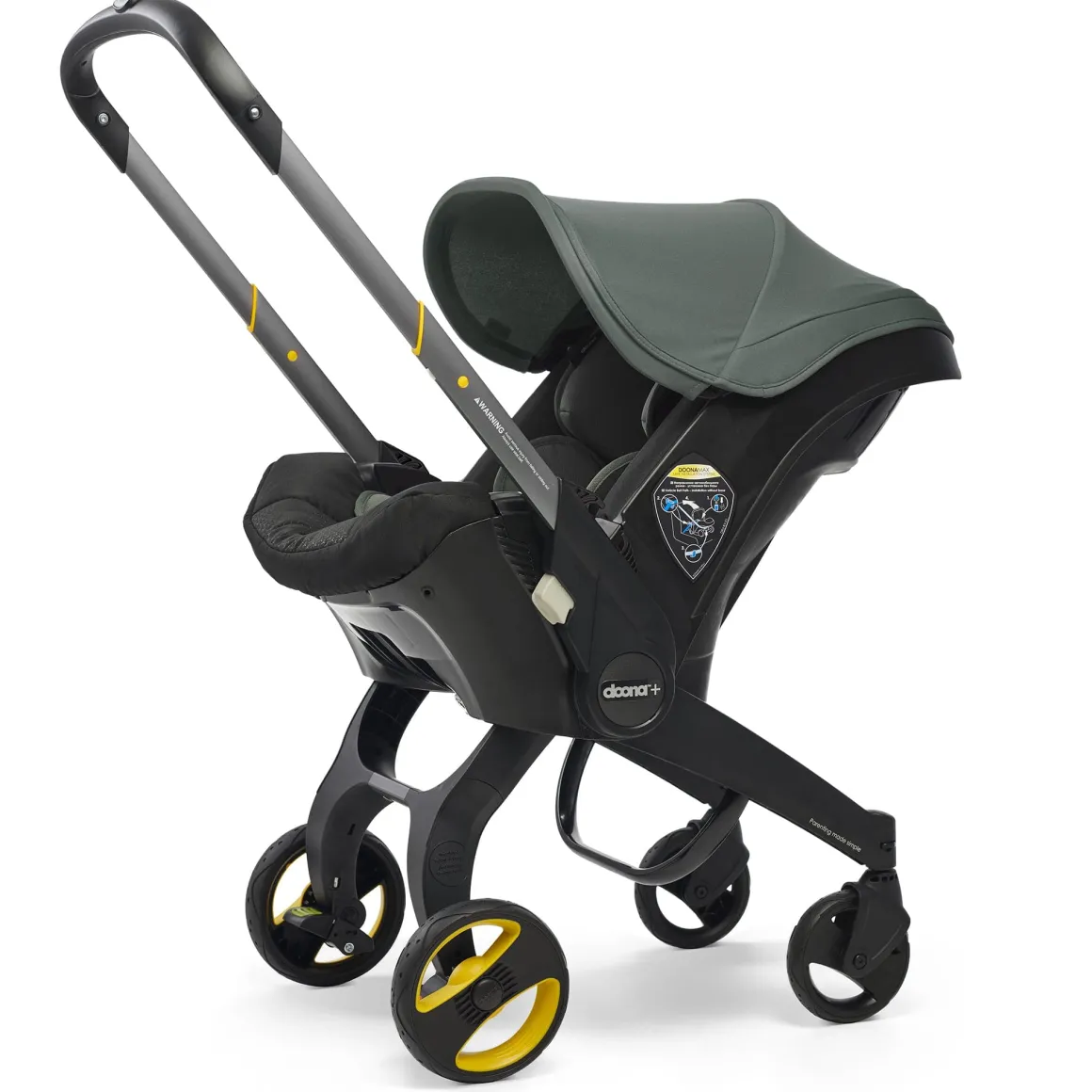 Doona+ Infant Car Seat & Stroller - Slate Green