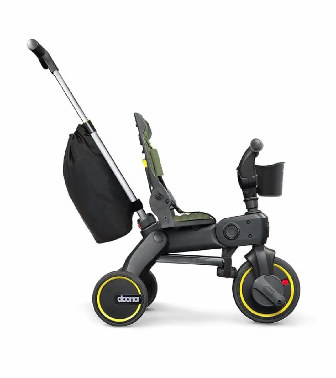 Doona Liki Trike S3 + Liki Helmet Bundle - Desert Green / Black