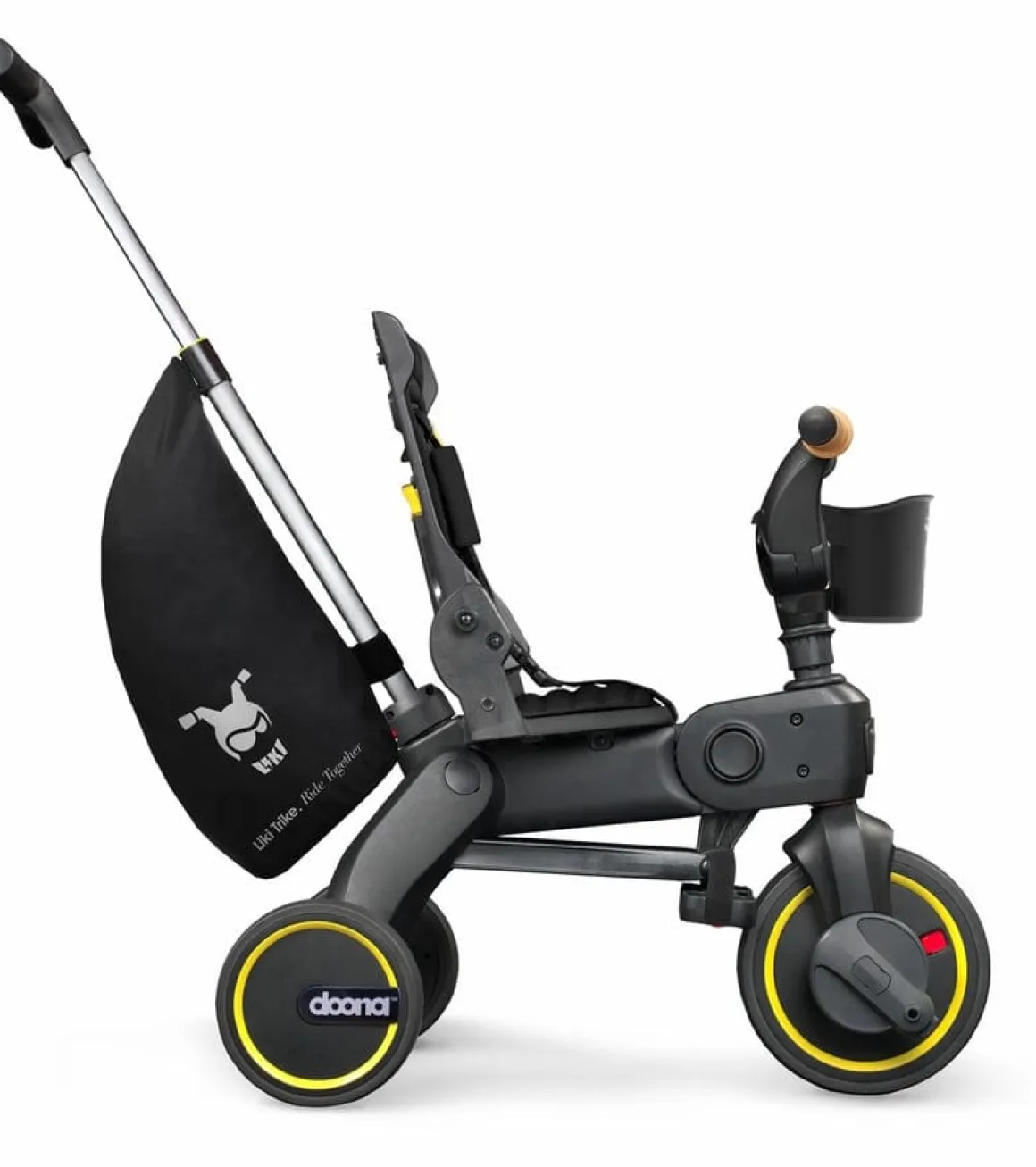 Doona Liki Trike S5 + Liki Helmet Bundle - Nitro Black / Black