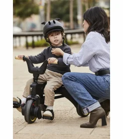 Doona Liki Trike S5 + Liki Helmet Bundle - Nitro Black / Black