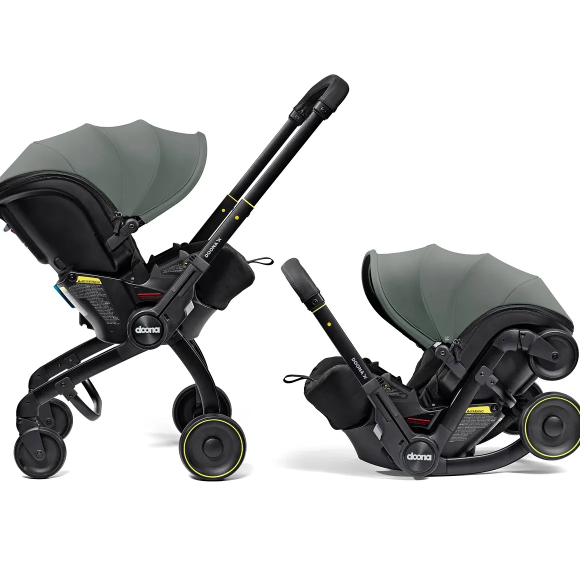 Doona X Infant Car Seat & Stroller - Slate Green