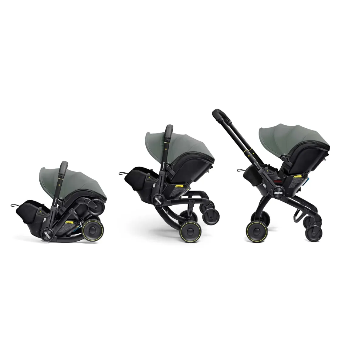 Doona X Infant Car Seat & Stroller - Slate Green