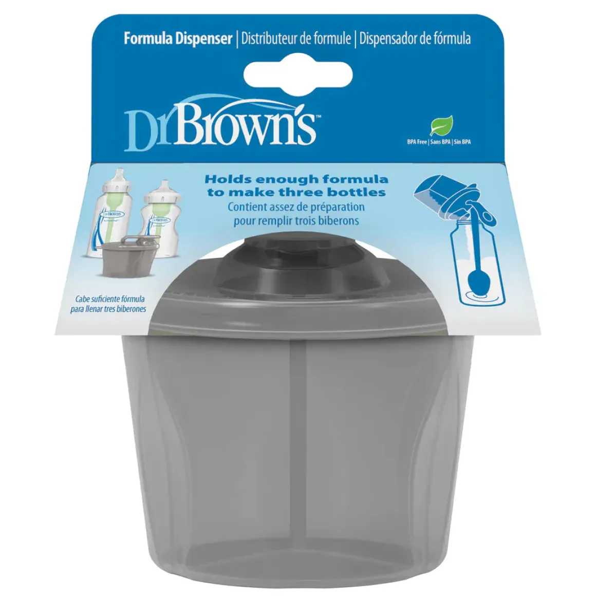 Dr. Brown's Formula Dispenser - Gray