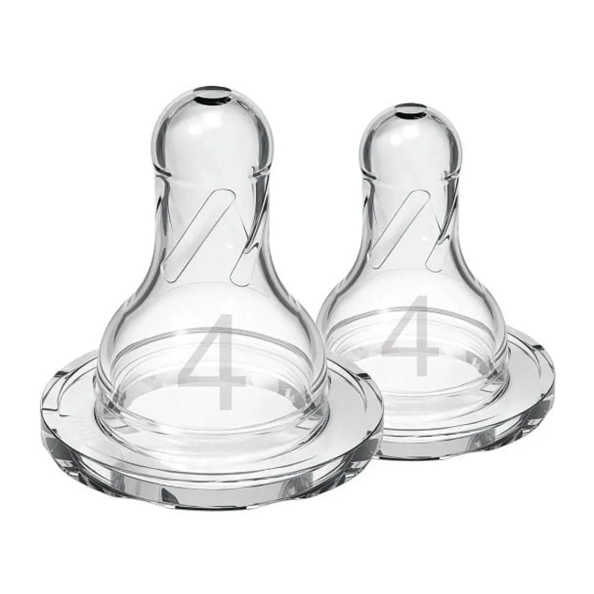 Dr. Brown's Level-4 Standard Neck Nipple, 2-Pack