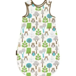 DwellStudio Owls Sky Night Sack - Flannel