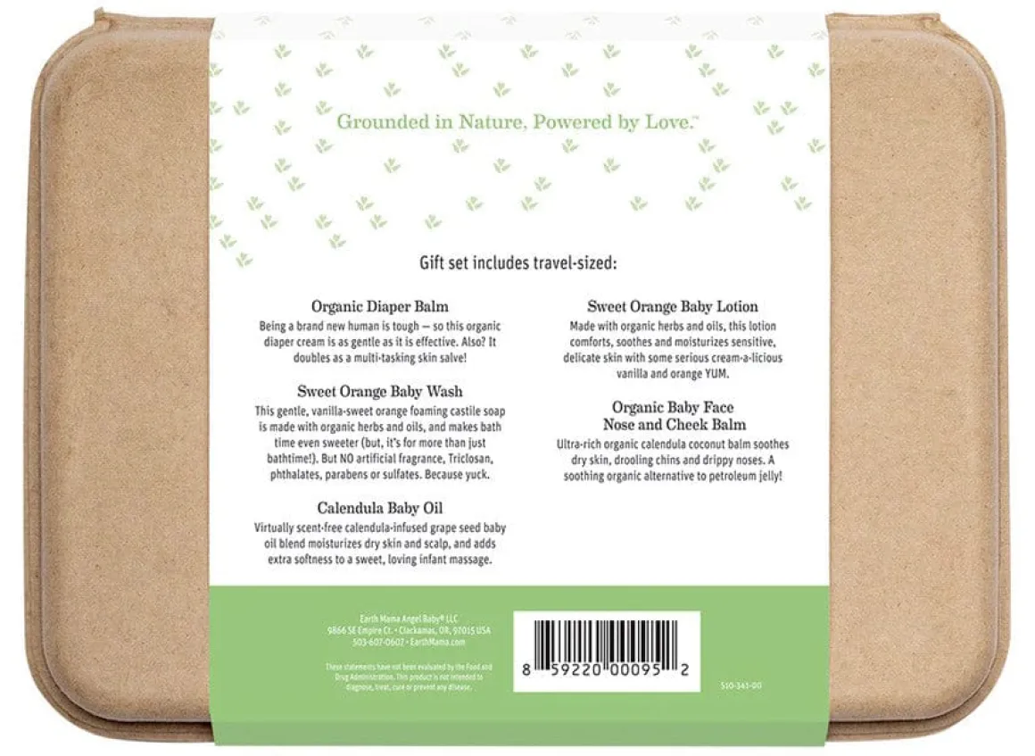 Earth Mama A Little Something For Baby Gift Set