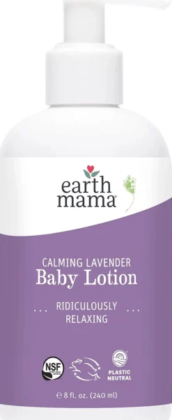 Earth Mama Calming Lavender Baby Lotion, 8 fl. oz.